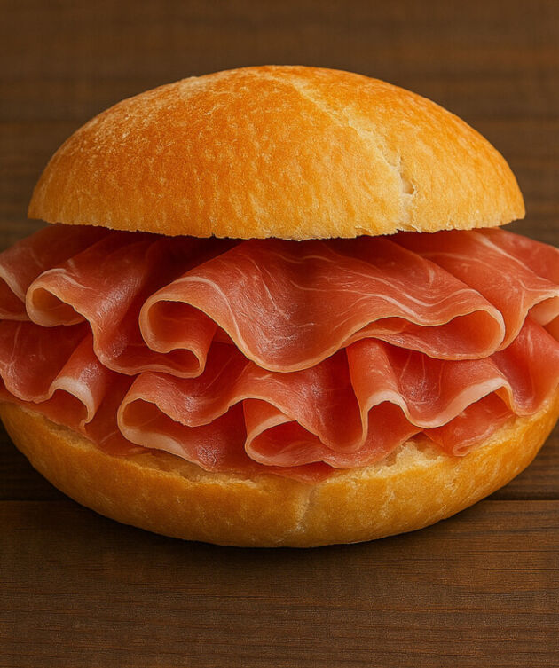 Panino con crudo